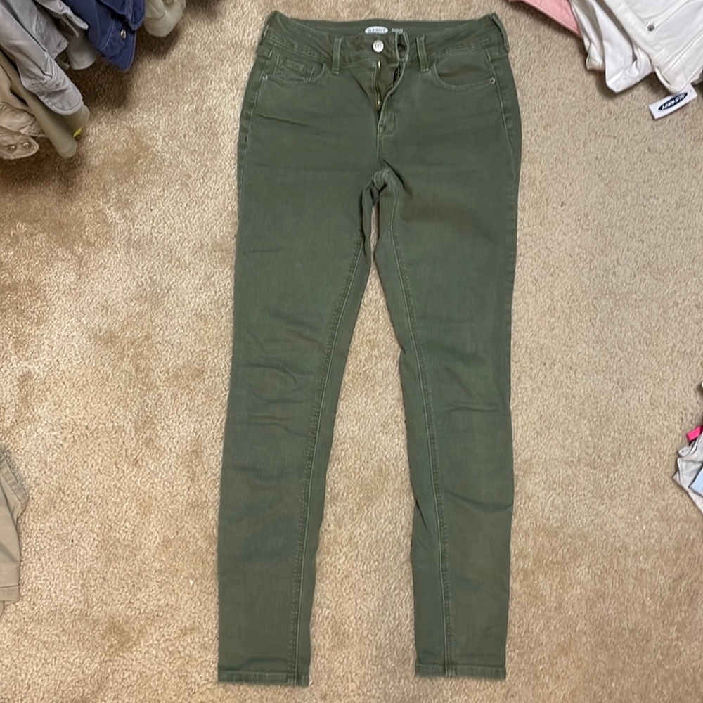 Green jeans